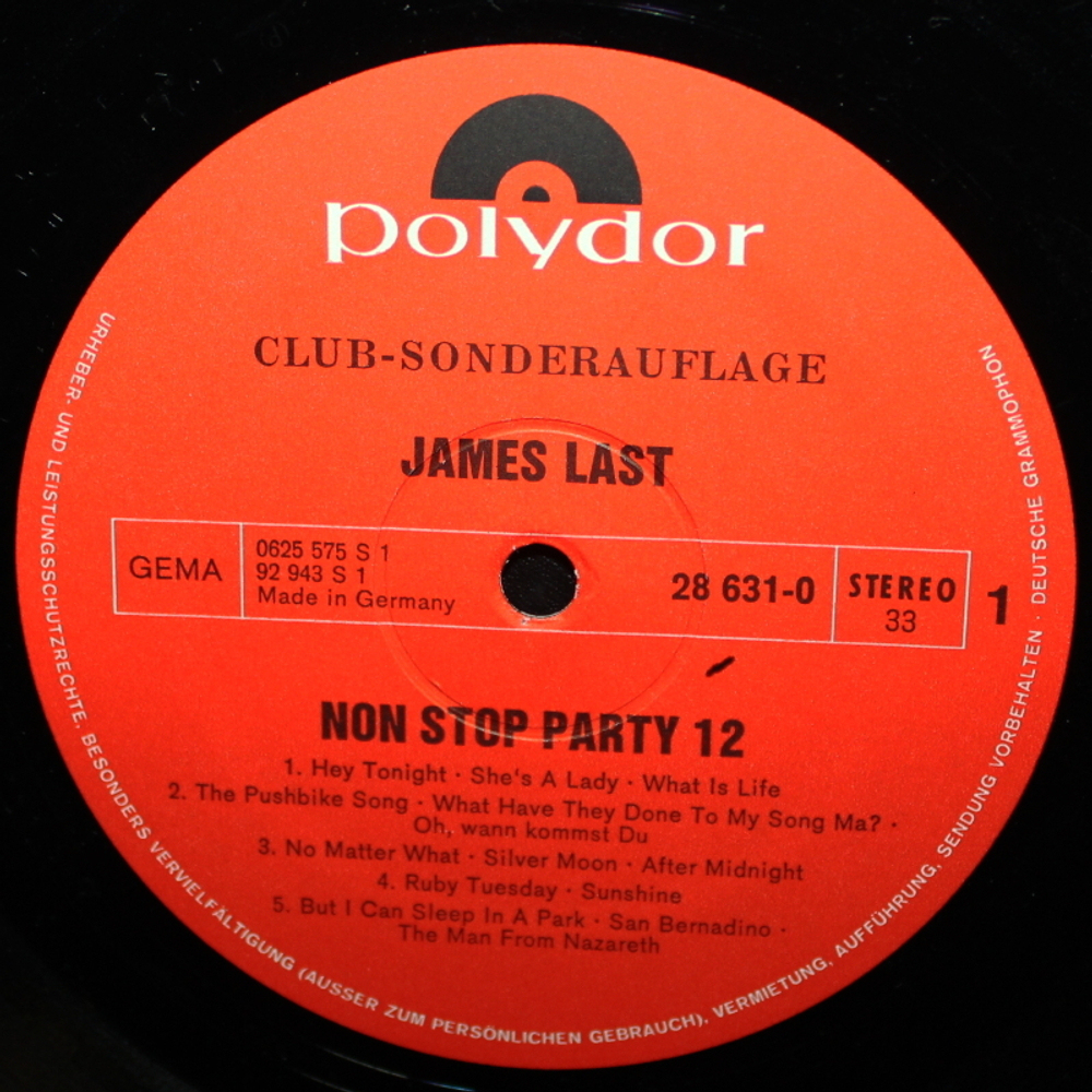 James Last / Non Stop Party 12 (LP)