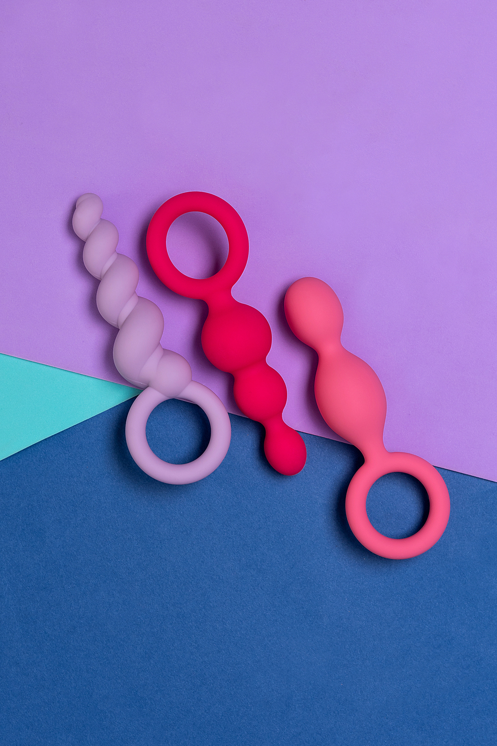 Набор анальных плагов Satisfyer силикон