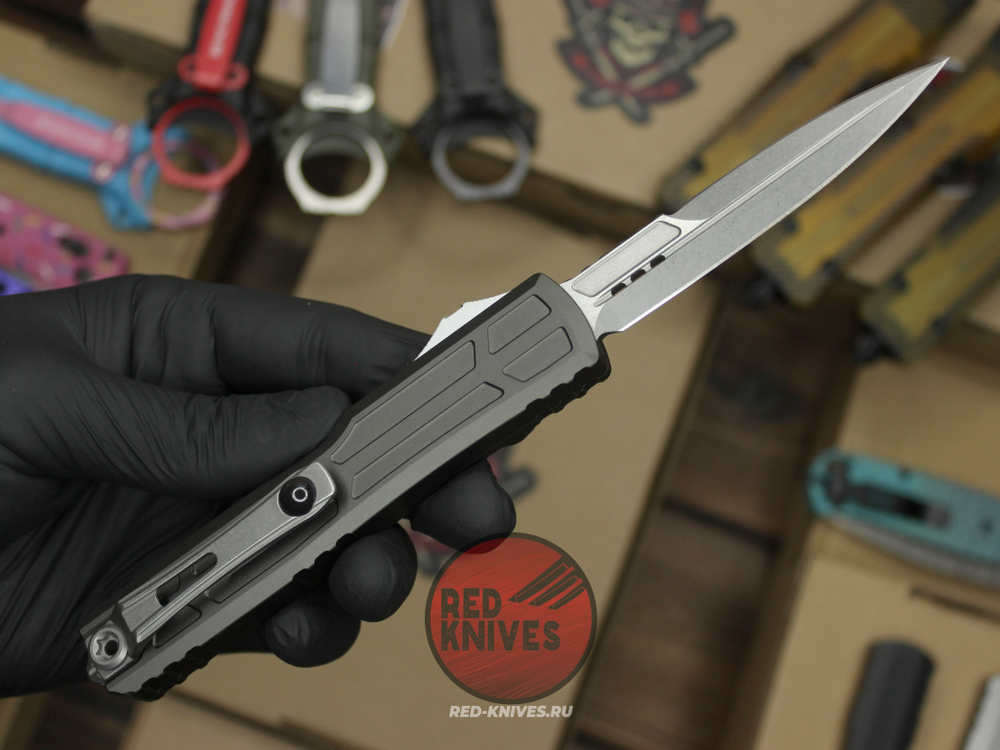 Нож Microtech Ultratech EX-ZBP Natural Clear Handle 1120EX-10APNCS