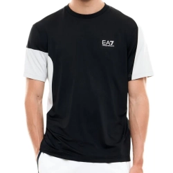 Теннисная футболка EA7 Man Jersey - black
