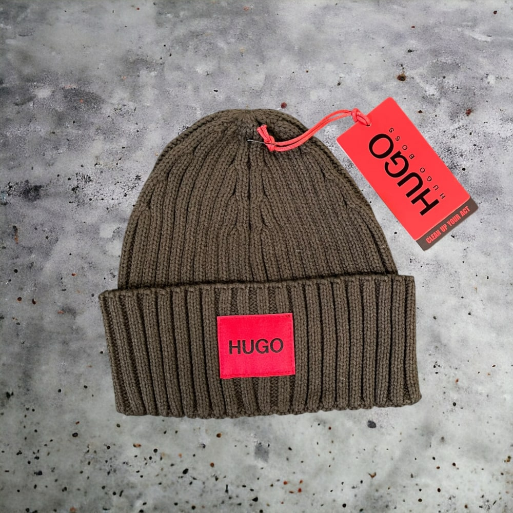 Шапка Hugo Boss #3 • Темно-зеленый