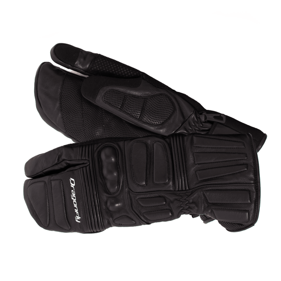 ВАРЕЖКИ СНЕГОХОДНЫЕ DRAGONFLY SNOWMOBILE LEATHER MITTENS