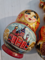 Матрешка "Санкт-Петербург" 5 мест