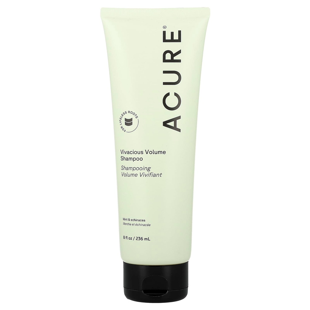 ACURE, Vivacious Volume, шампунь, придающий объем, мята и эхинацея, 236 мл (8 жидк. унций)