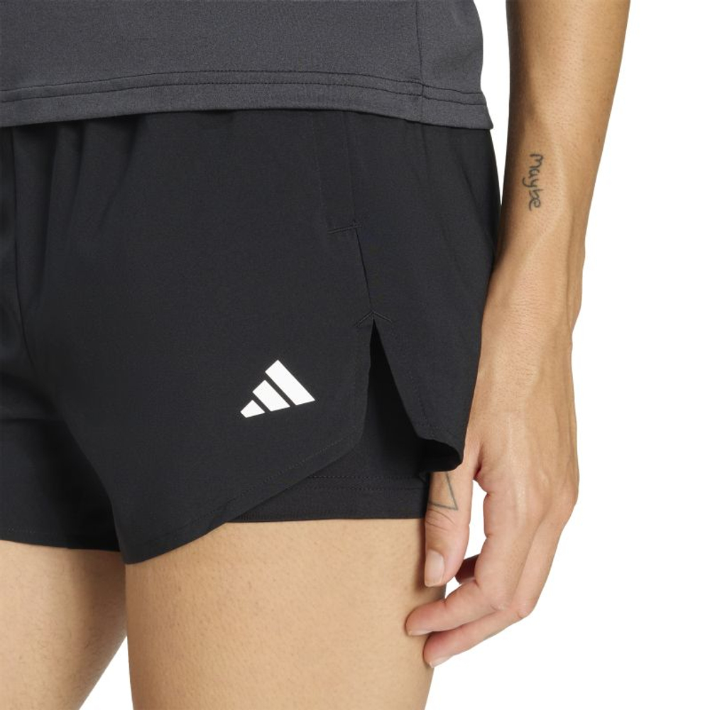 Женские Шорты теннисные Adidas Workout Essentials 2in1 - black
