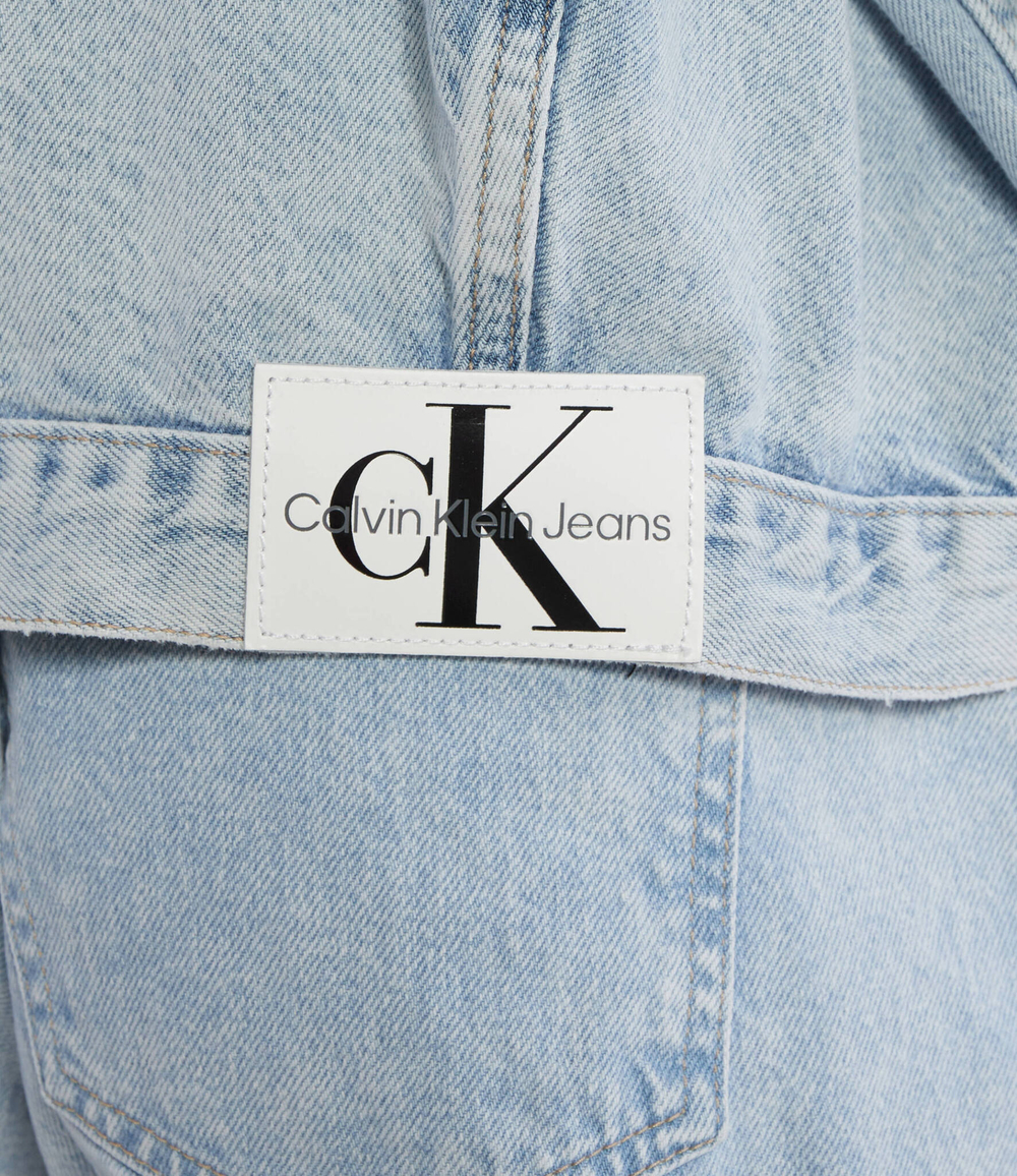 Джинсовая куртка CALVIN KLEIN JEANS - голубой(J20J222792)
