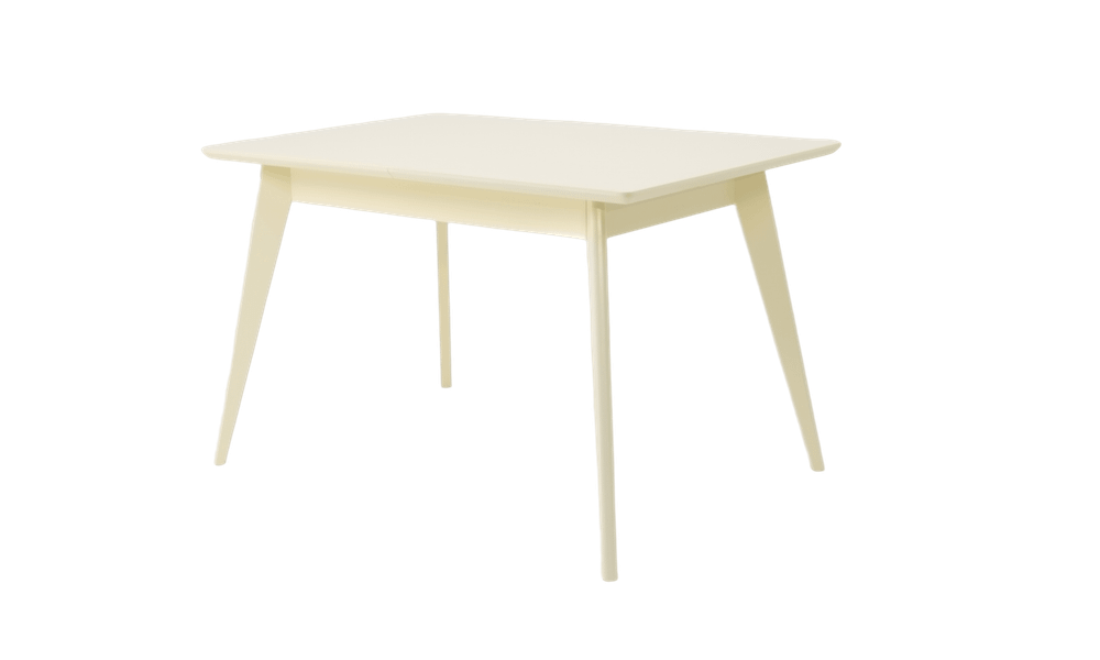 Стол Zip-mebel Сканди 120, Слоновая кость