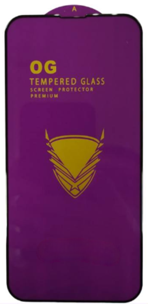 Защитное стекло для i-Phone 17 Pro 6.3" OG Purple чёрное