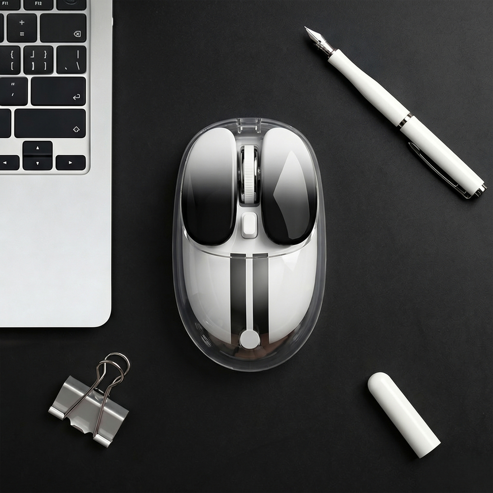 Прозрачная мышь MOFii Cyber Jelly
