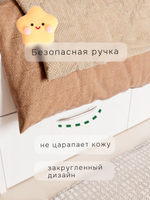 Кровать 90х200, Боро, односпальная с ящиками, белая, Marmur