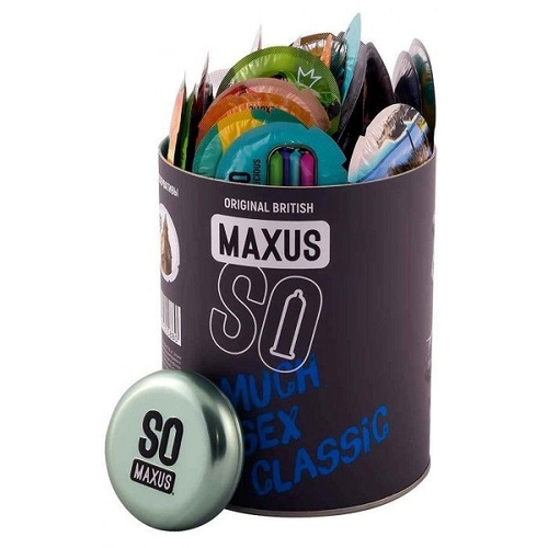 Классические презервативы в кейсе Maxus So Much Sex 100шт