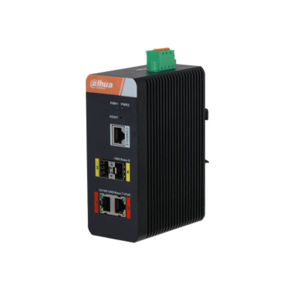 Сетевой PoE коммутатор DahuaDH-IS4204-2GT-120