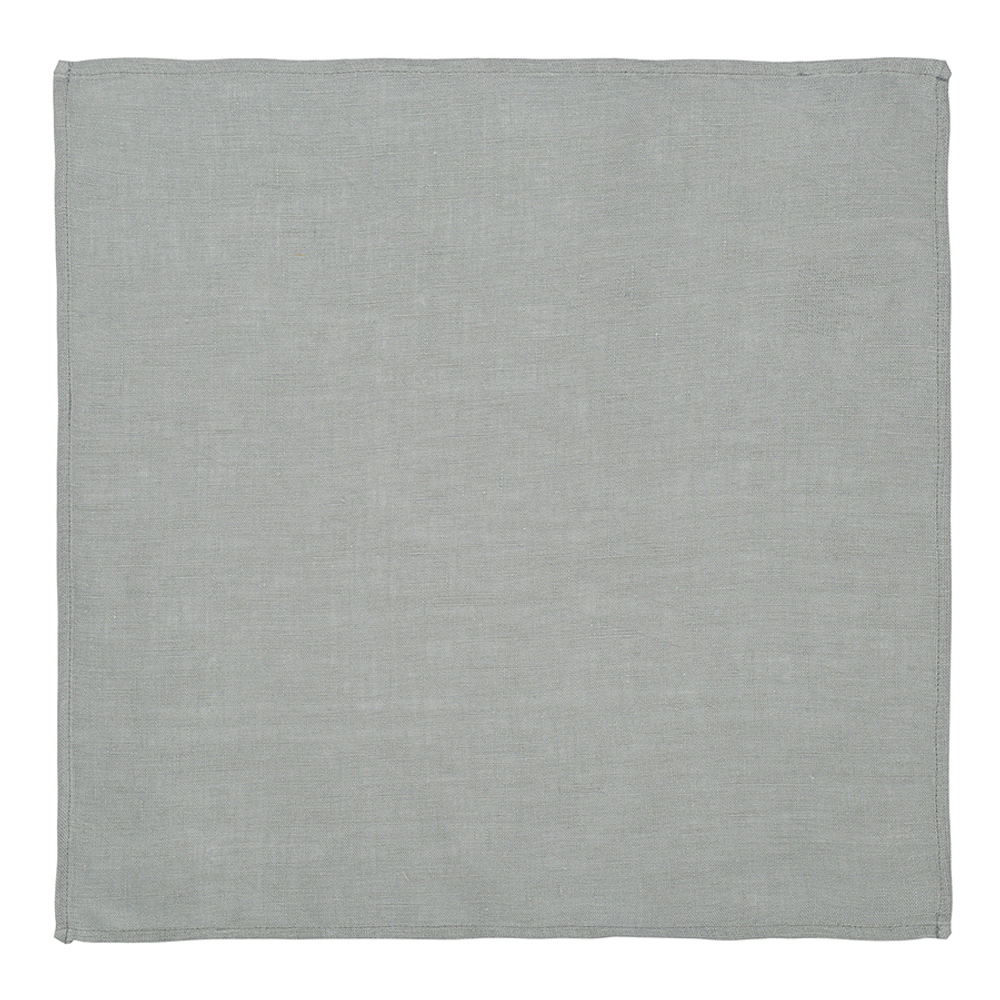 Салфетка сервировочная льняная 45x45 Tkano Essential серая