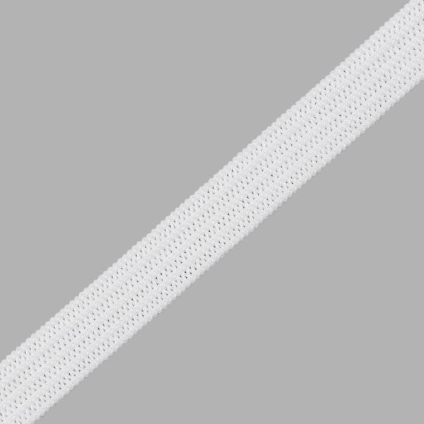 Резинка бельевая (стандартная) 8.0 мм / 40 метров, вязаная, ТВ-08, белый