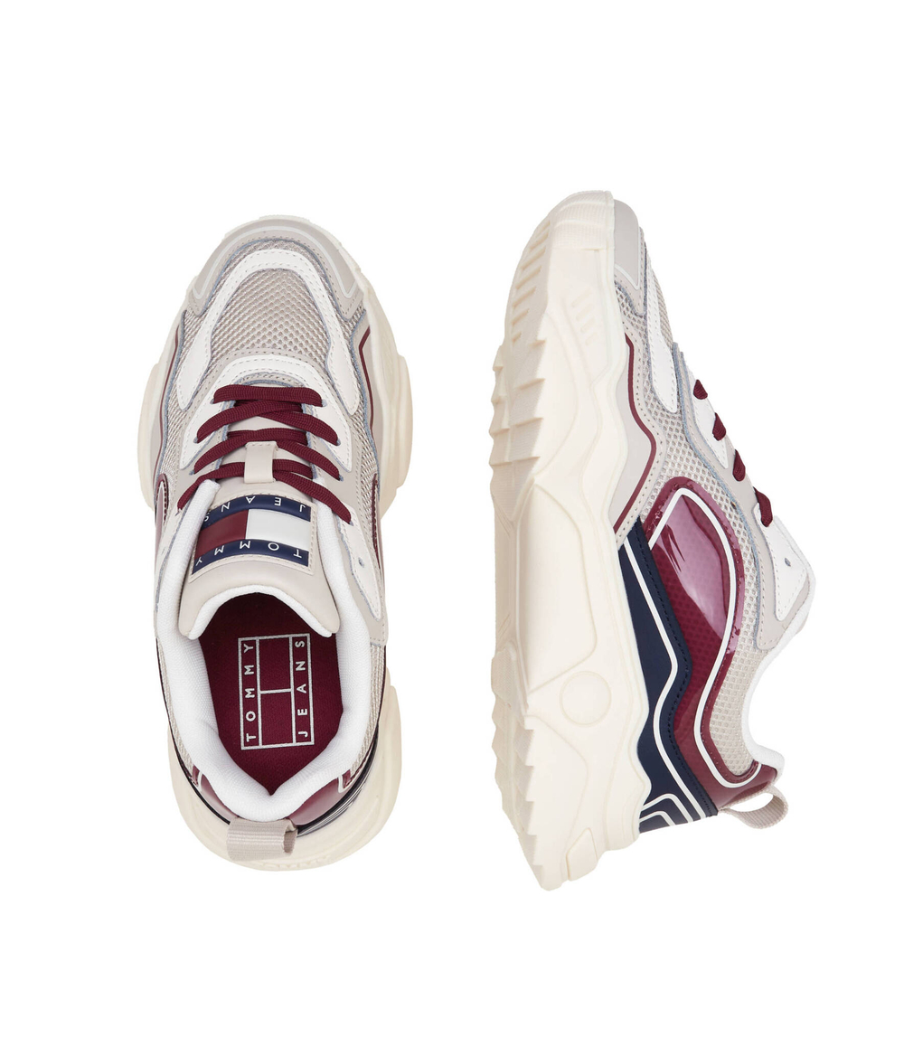 Кроссовки Tjw Chunky Runner Monocolor Lc Tommy Jeans - серый(EN0EN02263)
