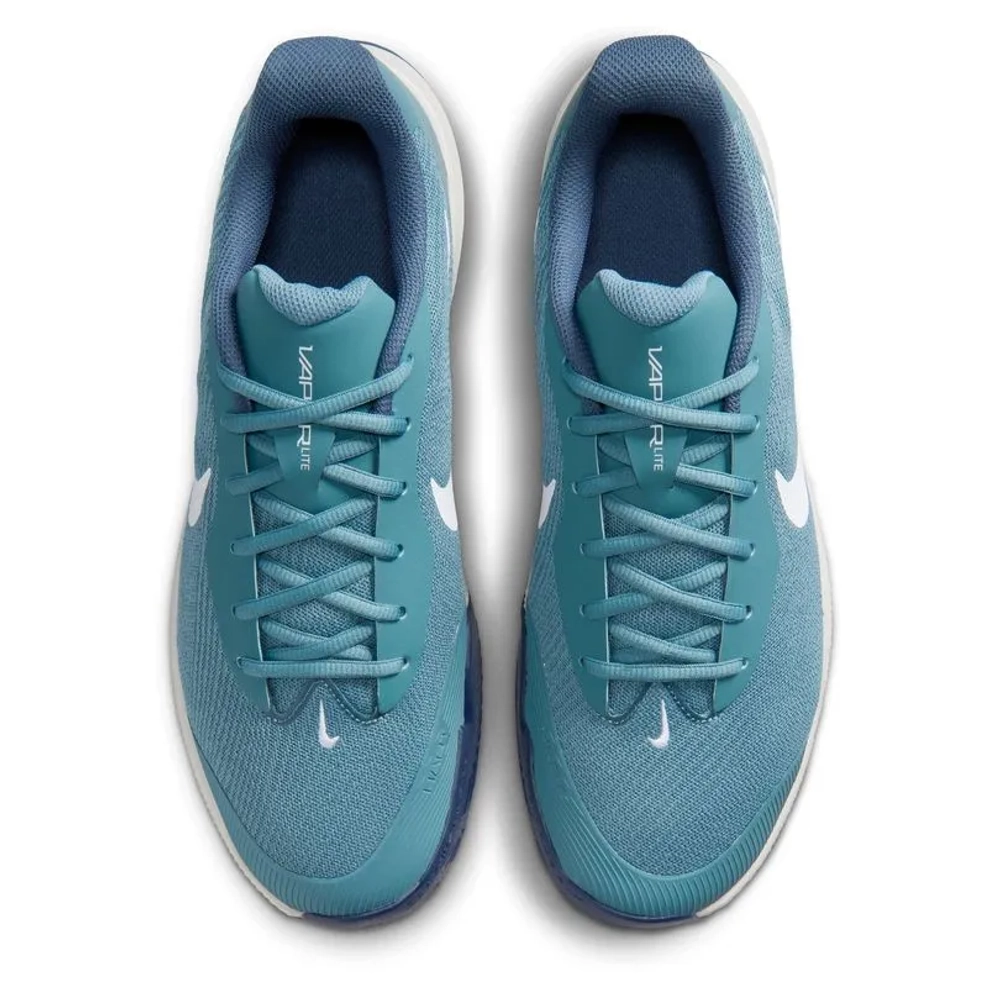 Мужские кроссовки теннисные Nike Vapor Lite 3 Clay - smokey blue/white light/bone
