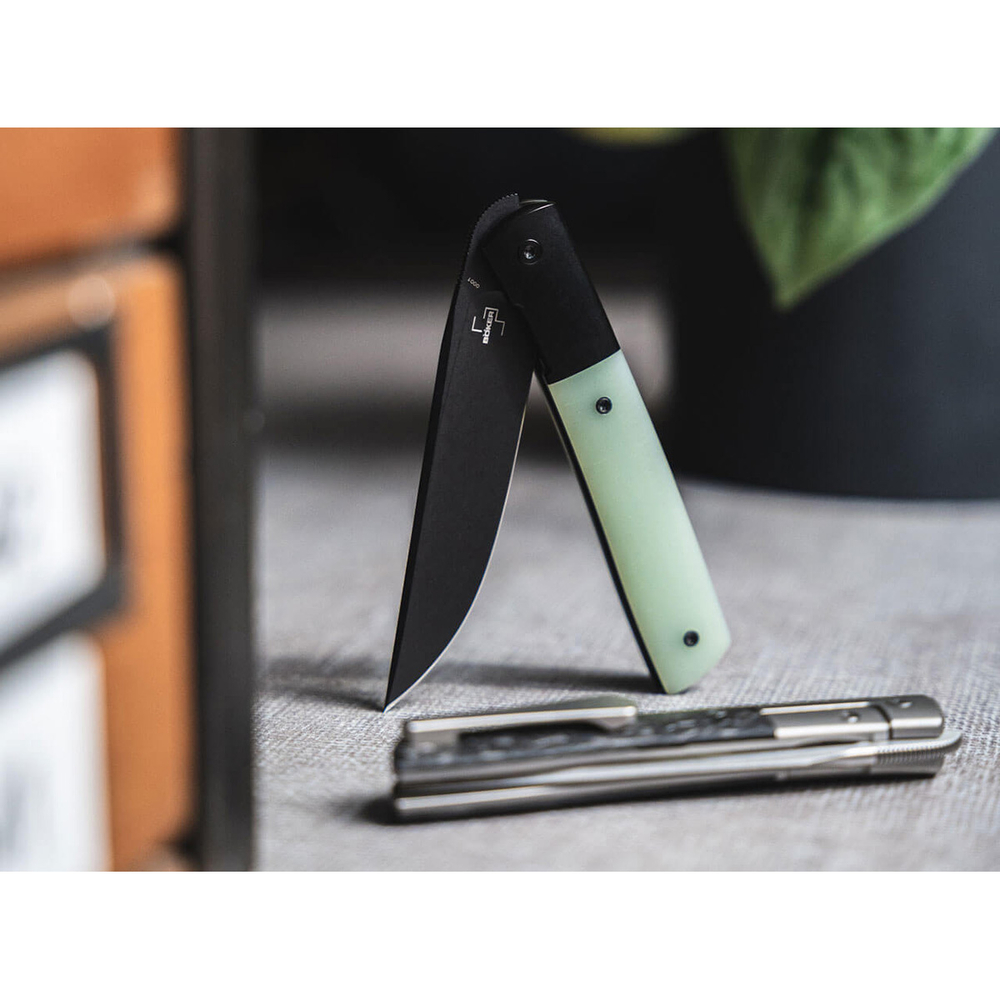 Складной нож Boker 01BO614 Urban Trapper Premium G10 Jade, сталь M390