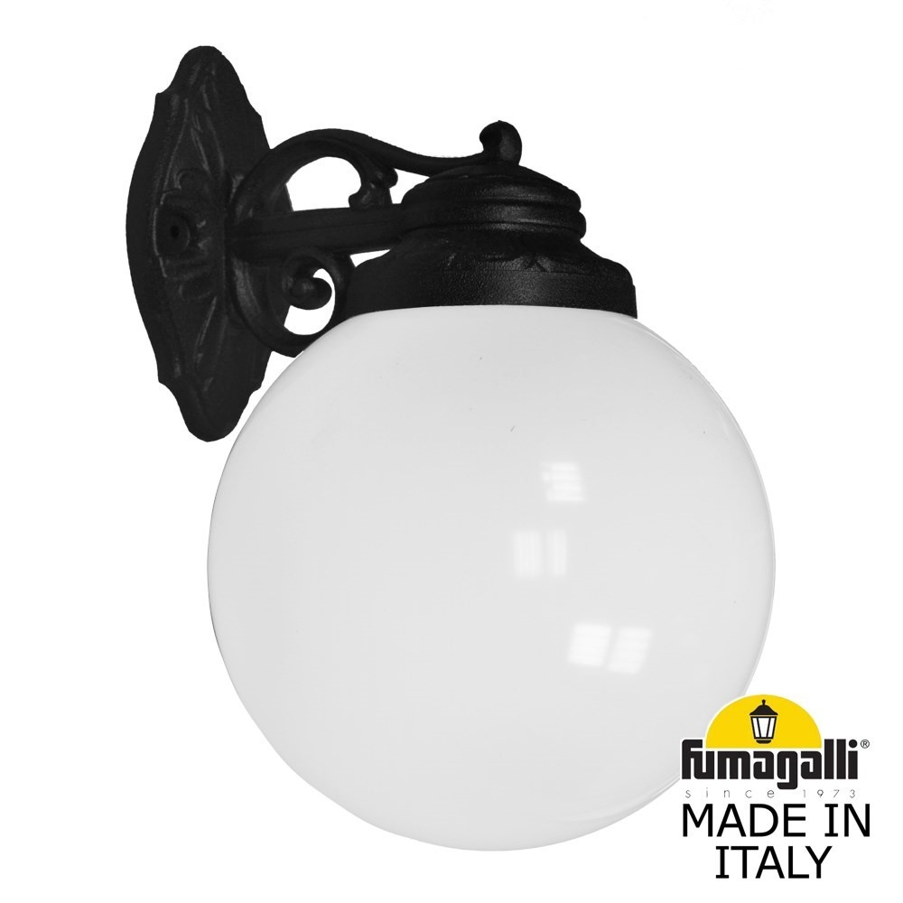 Уличный настенный светильник Fumagalli GLOBE 250 G25.131.000.AYF1RDN