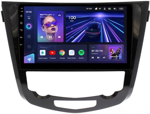 Магнитола для Nissan X-Trail T32, Qashqai J11 2014-2022 (климат, рамка большая) - Teyes CC3L на Android 10, CarPlay, 4G SIM-слот