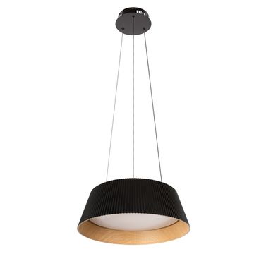 Подвесной светильник LED 24W 4000К 10224P Black чёрный Evans LOFT IT