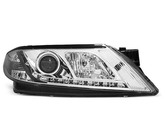 Передние фары Renault Laguna 2 daylight chrome