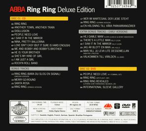 ABBA / Ring Ring (Deluxe Edition)(CD+DVD)