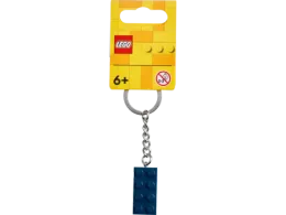 Брелок LEGO Minifigures 854237 Синий кубик 2х4