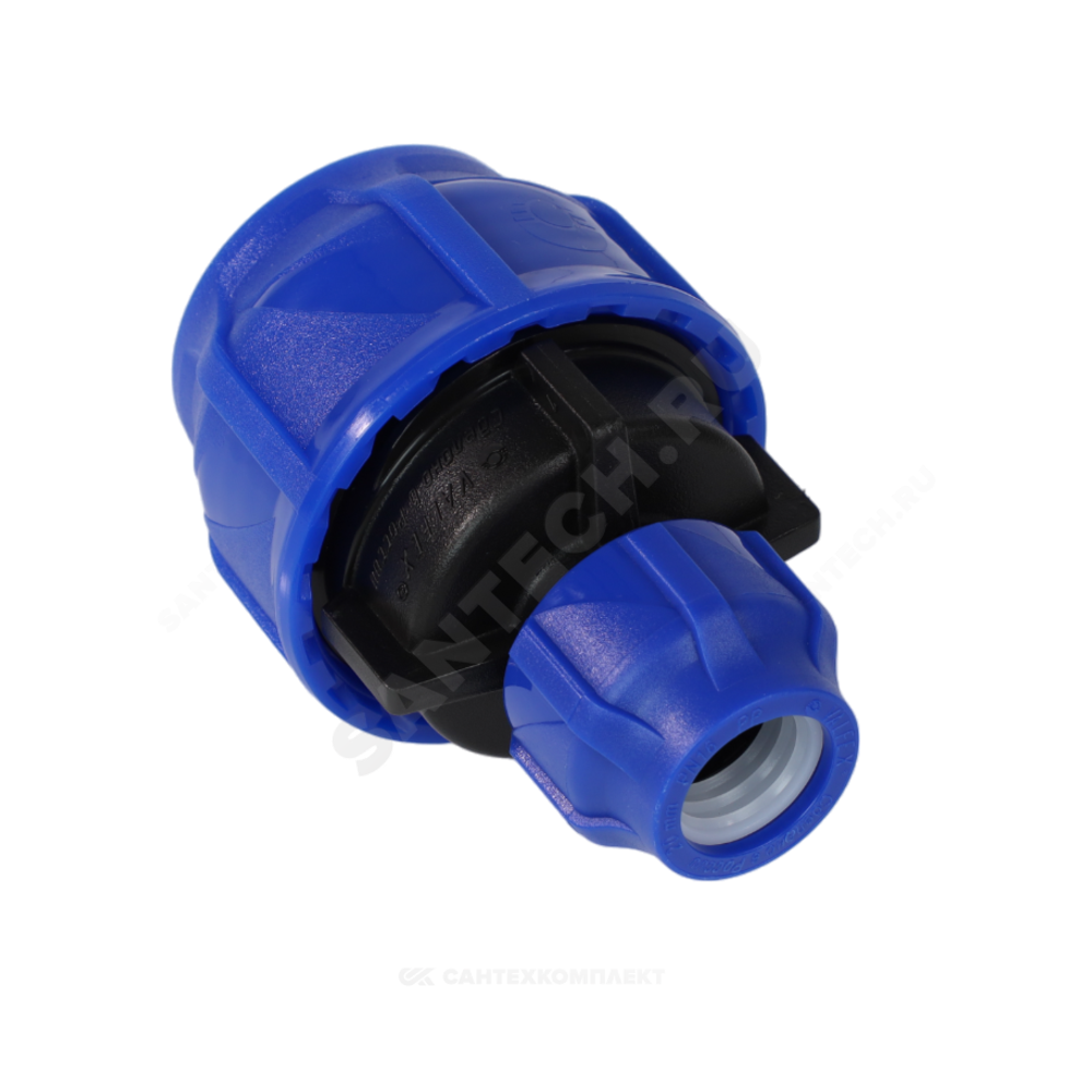 Муфта компрессионная ПЭ переходная Дн 50х40 Ру16 VALFEX 121001215040