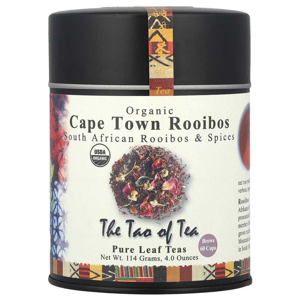 The Tao of Tea, органический ройбуш из Кейптаун, 114 г (4 унции)