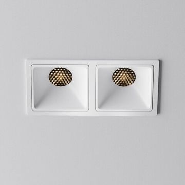 Встраиваемый светодиодный светильник 20W 3000K DL043-02-10W3K-SQ-W-1 белый Alfa LED Maytoni
