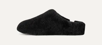 UGG Угги-слипоны Elea Fluffed, черный