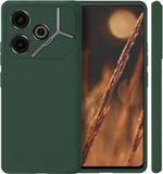 Мягкий Soft Touch чехол из силикона для TECNO POVA 6 (не NEO!) с бархатной подкладкой