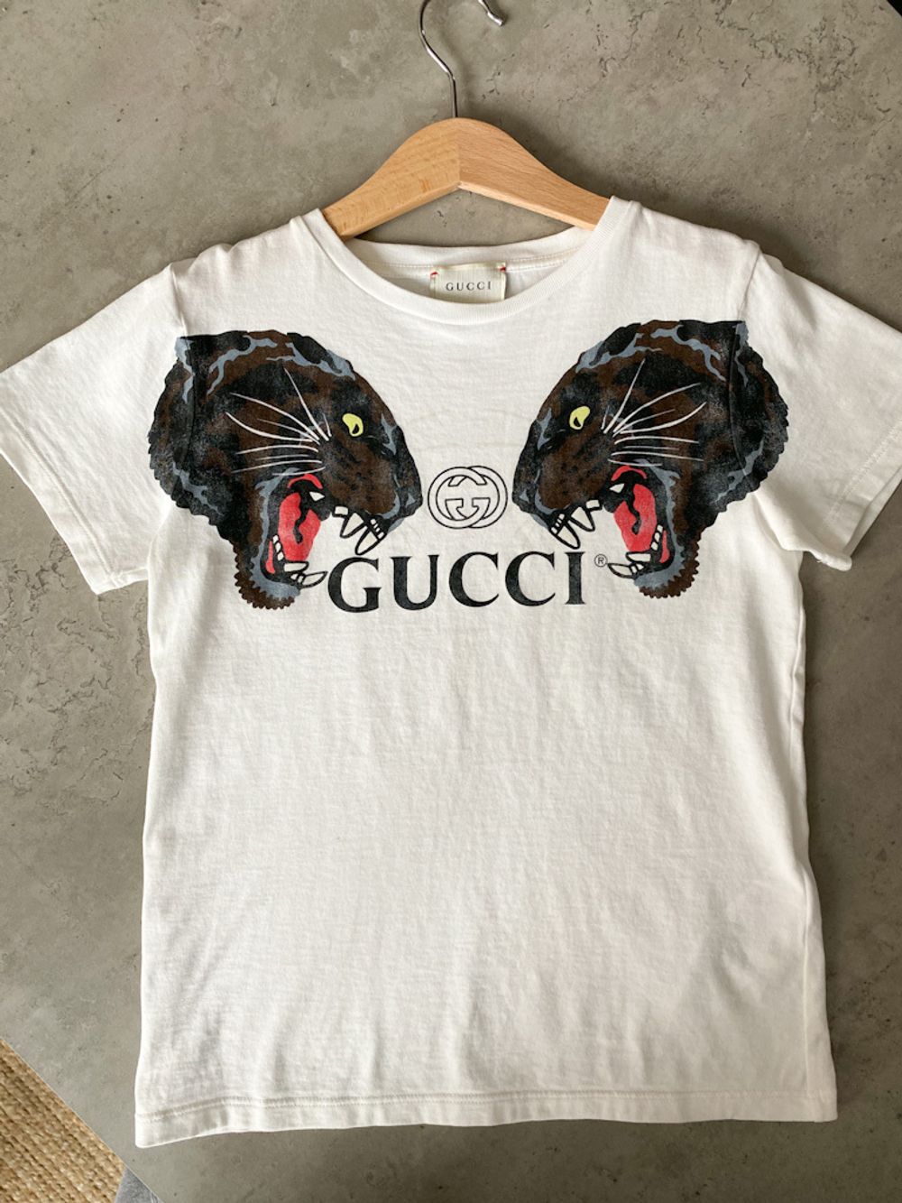 Хлопковая футболка Gucci, 128