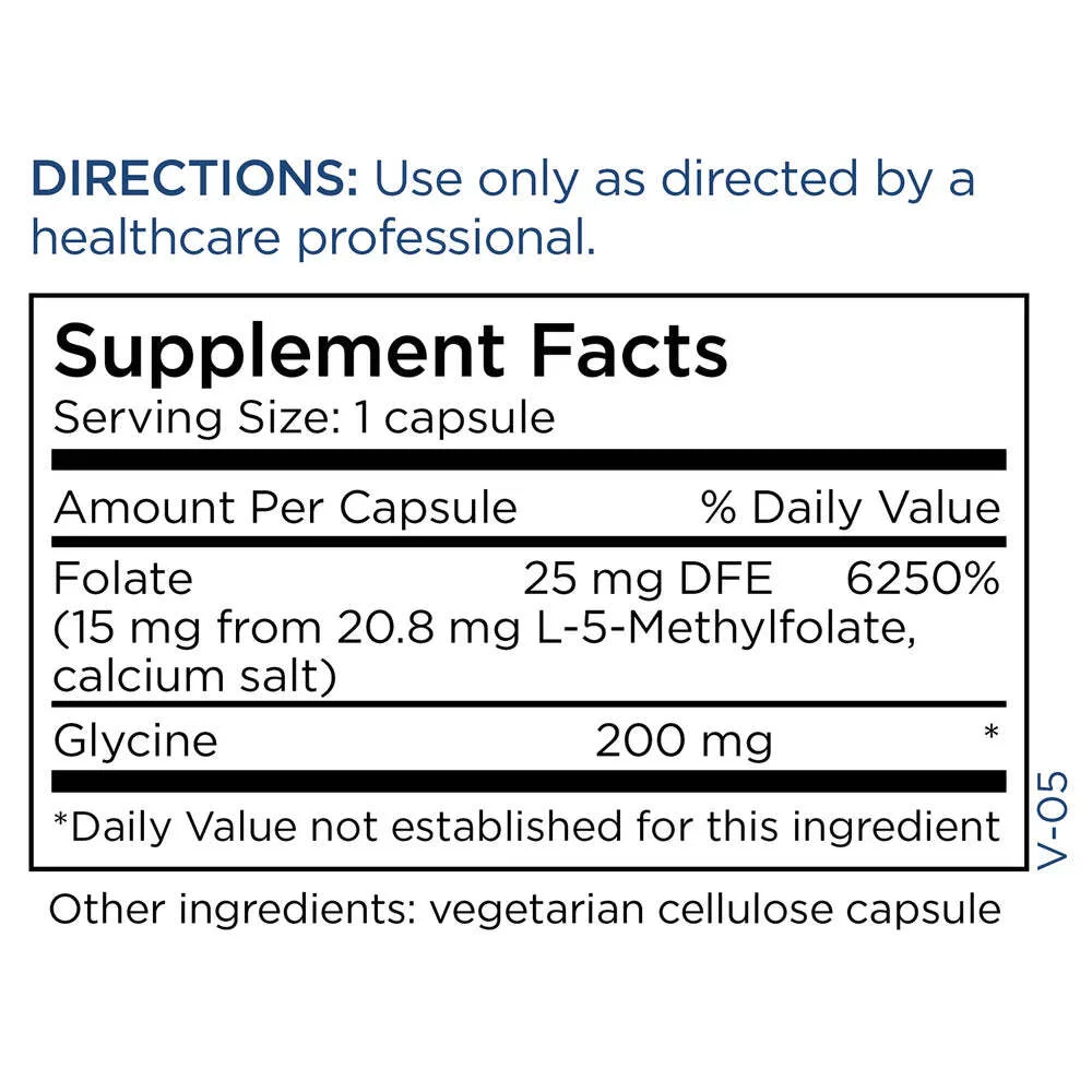 Metabolic Maintenance® L-Methylfolate 15 mg