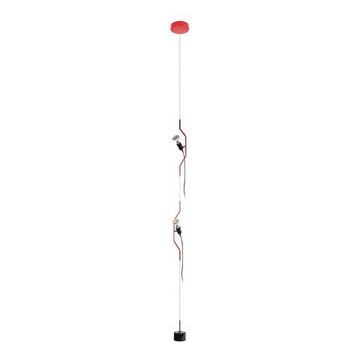 Подвесной светильник 2*Е27 10346/2 Red красный Parentesi LOFT IT