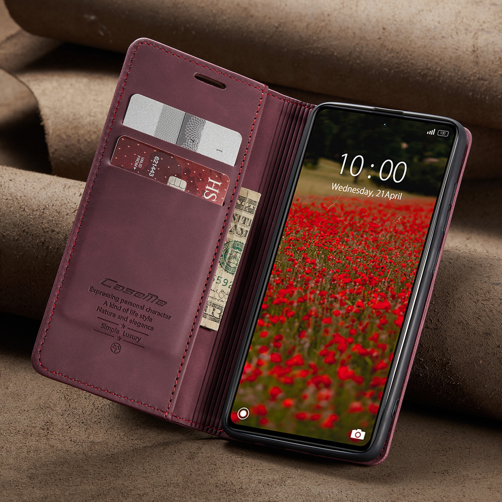 Чехол-книжка CaseMe Matte Poco X5 5G