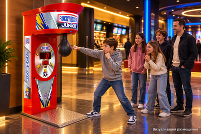 Детский силомер боксер «Rocky Boxer» Junior