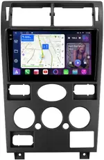 Магнитола для Ford Mondeo 3 2000-2006 (кондиционер) - FarCar S500-TS20 монитор 9.5" 2K QLED на Android 14, Быстрейшая, CarPlay, 4G SIM-слот
