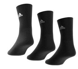 Теннисные носки Adidas Cushioned Crew Socks 3P - черный