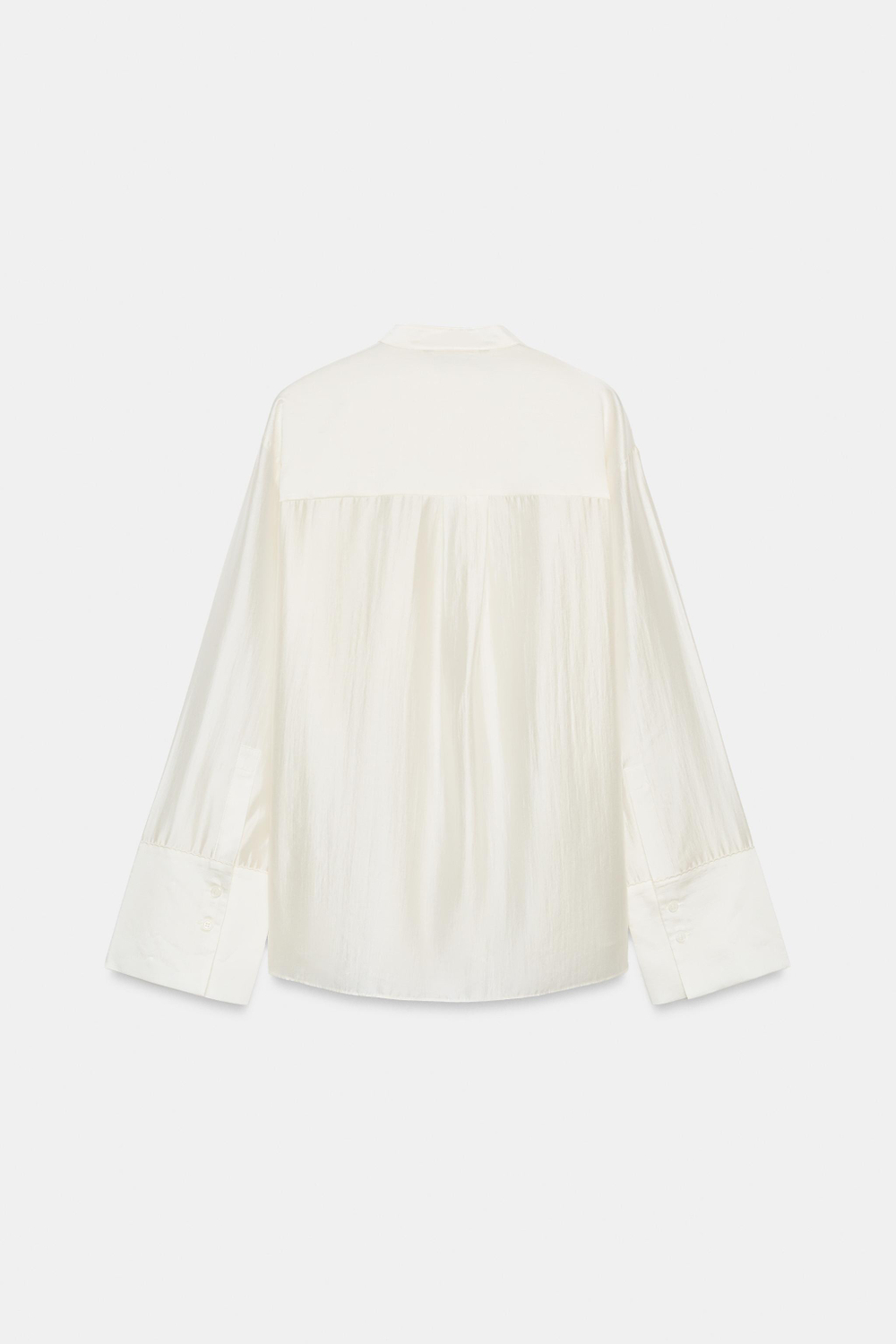 РУБАШКА С ВЫШИВКОЙ И КАРМАНОМ — ZW COLLECTION — ZARA
