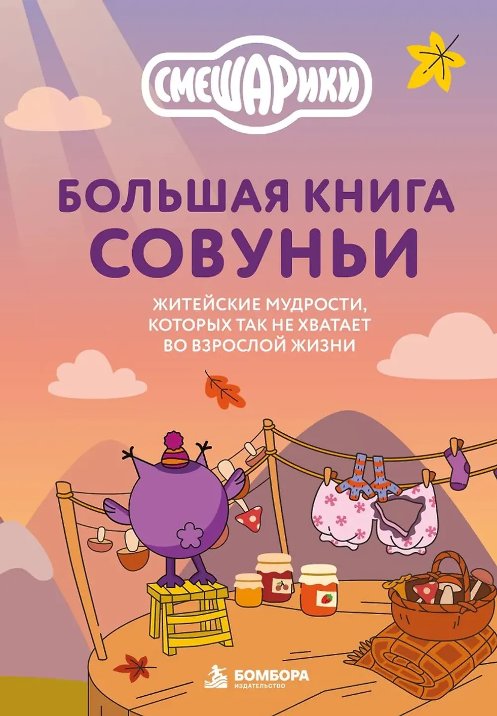 Книга Смешарики. Большая книга Совуньи. Житейские мудрости, которых так не хватает во взрослой жизни