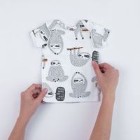 Футболка "Ленивцы" 3-18 м