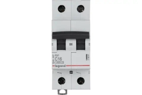 Авт.выключатель RX3 Legrand 4,5кА 16А 2П C 419697