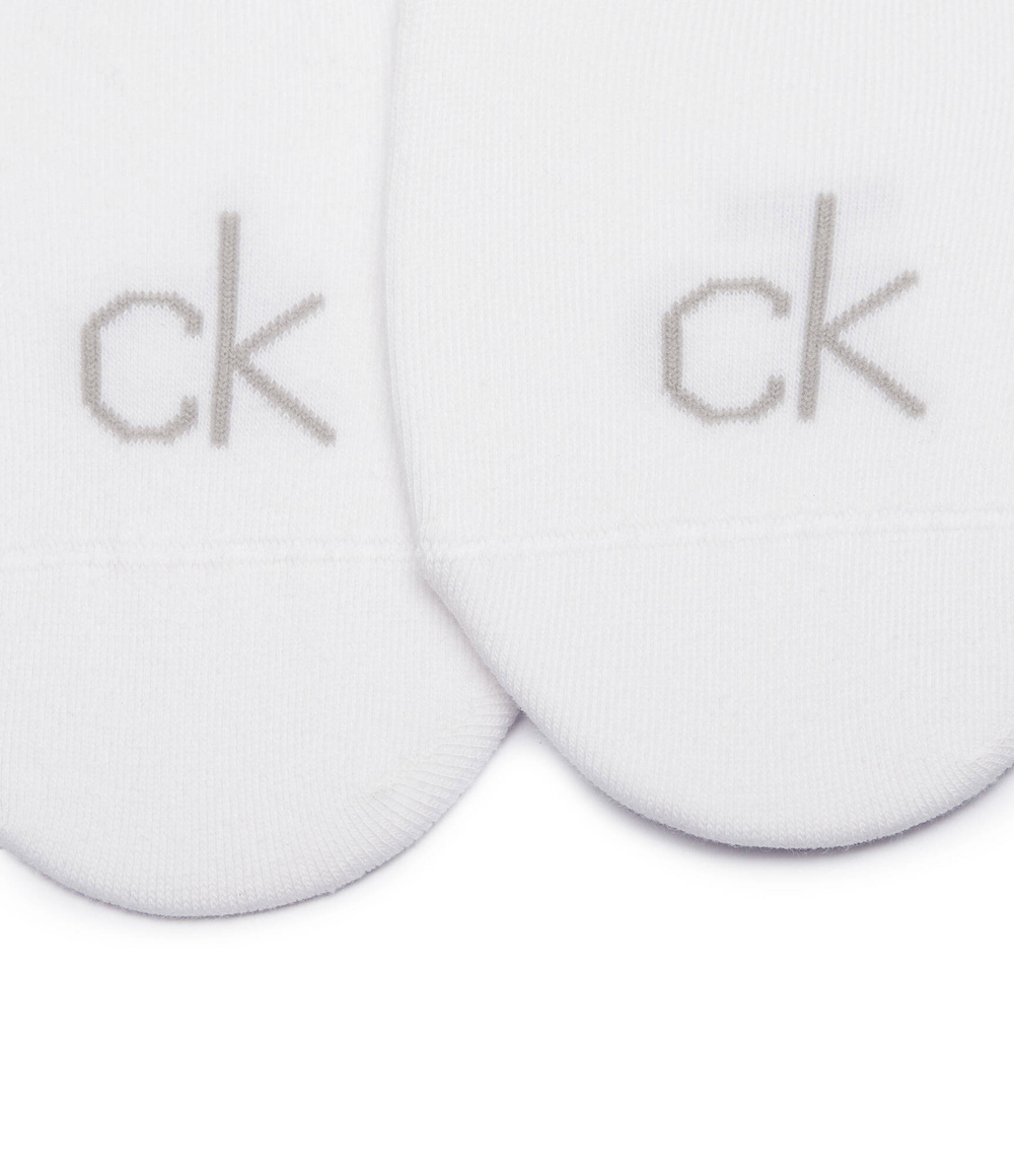 Носки/носки-следы 2 пары Calvin Klein - белый(701228801)