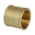 Муфта латунь Ду 15 (1/2") ВР/ВР LD LD.65.502.15