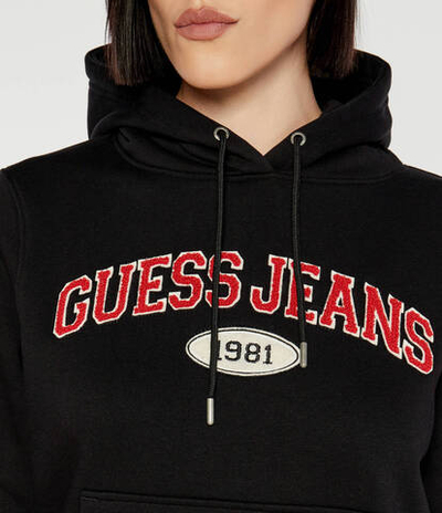 Худи Guess Jeans - черный(W4YQ09 KC811)