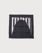 RICK OWENS DRKSHDW БАНДАНА ЧЕРНАЯ С ЛОГОТИПОМ