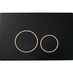 Клавиша смыва Boheme 663 для инсталляции Geberit, BLACK GOLD