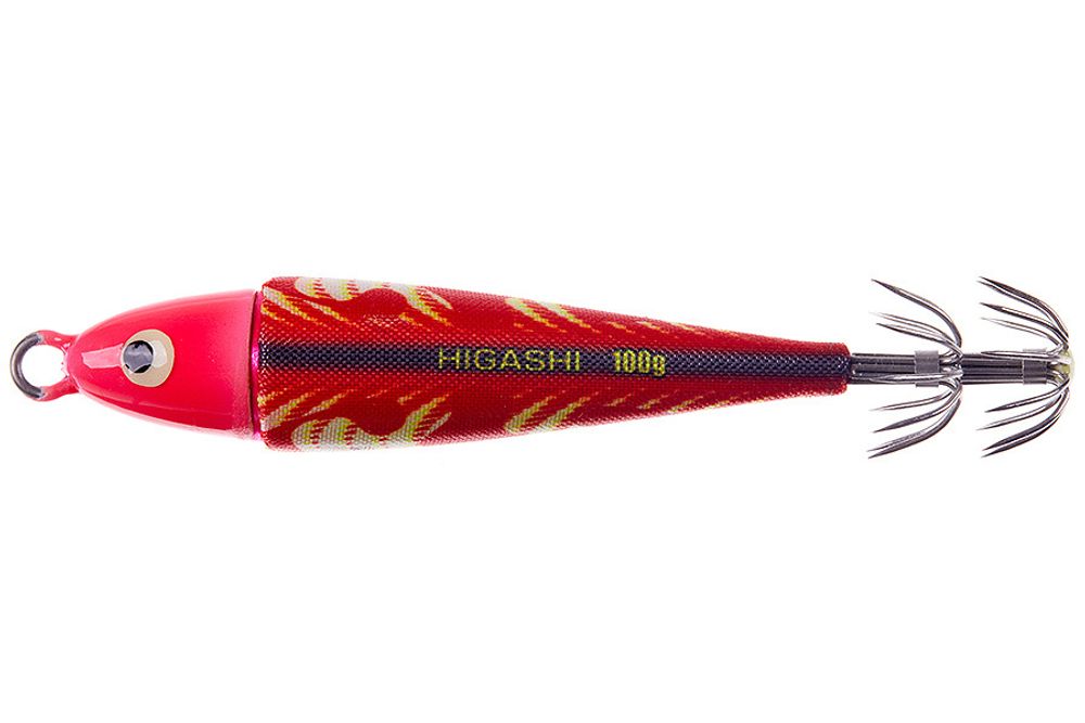 Кальмарница HIGASHI Squid Cloth sinker 100g #08 Red Shad