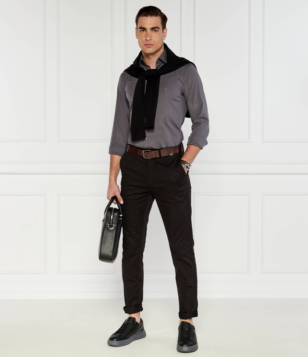 Брюки MODERN CHINO Calvin Klein - черный(K10K113696)